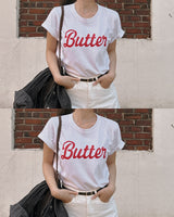 Cheney Lettering 半袖Tシャツ