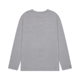 リージョンモータースクラブシンボル長袖Tシャツ (グレー)