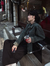 Rogers Rivet Denim Jacket