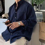  Cool Summer Premium Linen Overfit Shirt