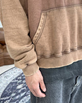 ミエロパッチクロップフーディー
