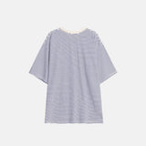ASCLO Heart Point Border Short Sleeve T Shirt (2color)