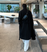 First Balmacan Overfit Robe Long Coat