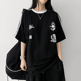 Pi トラックライン半袖 Tシャツ
