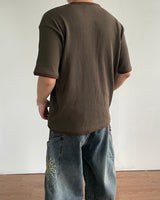 モルトリンガーワッフルショートスリーブTシャツ