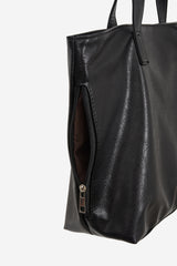 Tramp basic leather shoulder bag