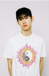 Sparkle Yin Yang Tee - White    