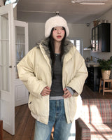 OUNCE Fur Shearling Down Jumper