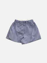 Pumpkin Stripe Layer Shorts (2c)