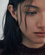 [925 silver] Deux.silver.206 / anse dew earring