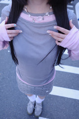 パレットレイヤードTシャツ