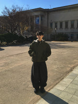 テンシワイドバルーンデニムパンツ 2C