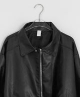 Bultub Crop Leather Jacket