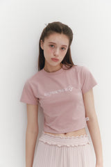 Crystal Hotfix T Pink
