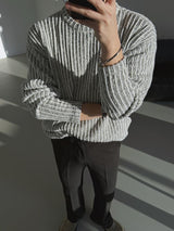 ASCLO Side Button Knit (2color)