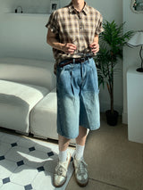 Carpenter Bermuda Denim Pants