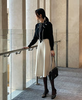 Becca Brushed Span Flare Skirt