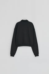 DIAGONALロゴハーフジップアップ