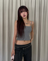 Witz Multi Strip クロップノースリーブ