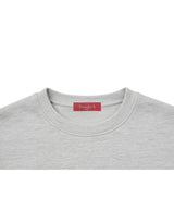 Rosalie Lace Ribbon Print Short Sleeve T-Shirt Gray