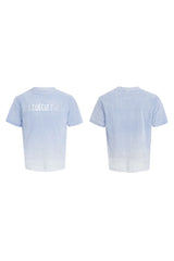 オンブルデニムルックボクシーTシャツ