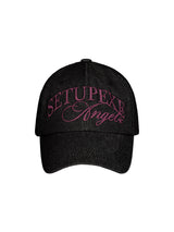BLACK DENIM BALLCAP BLACK