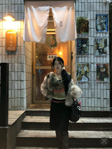 Vintage Leopard Fur Jacket