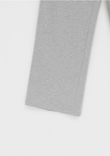 [B-BASIC] Stripe Wide Banding Pants