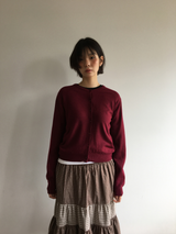 ミジ ラウンド カーディガン (5color)