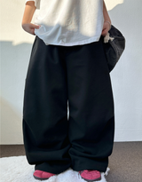 サニーサイドアップ☀カーペンターツーピンタックパラシュートバルーンスウェットパンツ 🖤🤍🩶3カラー