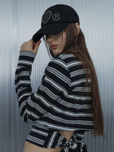 LEO APPLIQUE BALL CAP /  BLACK