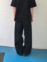 A-N ベーシックワイドデニムパンツ 2C