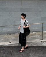 Erne Crop Over U Neck Short Sleeve Tee