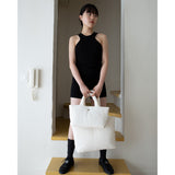 soft padded bag - white