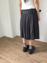YWD STUDDED WALLET BELT (1color)