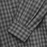 SHIRRING VOLUME CHECK SHIRT