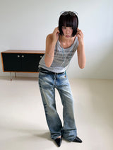 MUDDY SAND FLARE DENIM