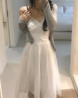 Tilda Ballerina Lace Bustier Tulle Long Dress