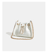 Premium Crocodile Pattern Chain Square Bag - Luxurious Crocodile Pattern Bag