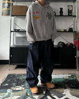 HD two-pin tuck striped pants (2C)