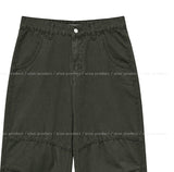 コア ピグメント ワンタック ワイド パンツ