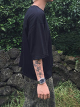オーバークロップベーシック半袖Tシャツ 3C