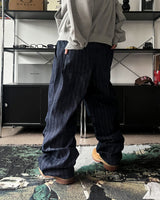 HD two-pin tuck striped pants (2C)