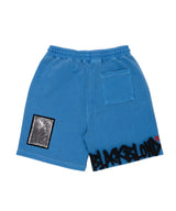 BBD チャオズパッチピグメントスウェットショーツ (Ocean Blue)
