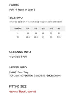 [MUSCLE FIT] Shoulder golgi henry neck sleeves(2color)