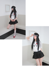 アイラブヴィンテージ半袖ニット Tシャツ