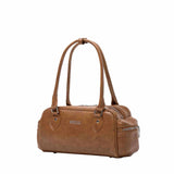 SPOILED LONG TOP – HANDLE BOX BAG | BROWN