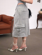 Cubic Bermuda pants