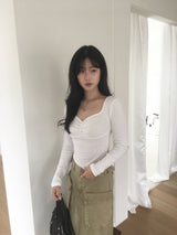 Mayby Shirring Tee