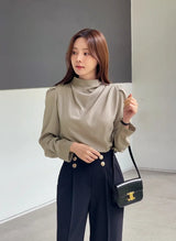 Loire Two-Button Wide Slacks